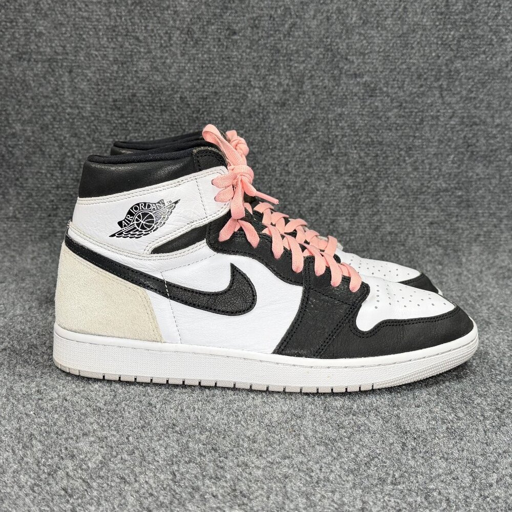 Jordan 1 Retro High OG Basketball Shoes Men's Size 12 Bleached Coral Athletic‎